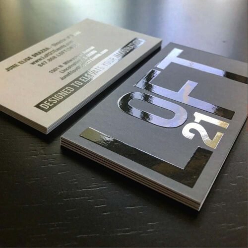 Premium UV Business Cards